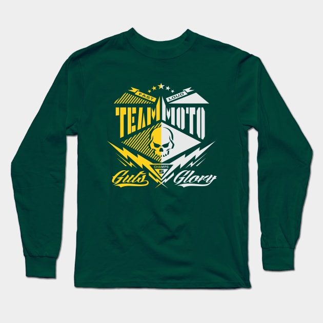 Team Moto Long Sleeve T-Shirt by spicoli13